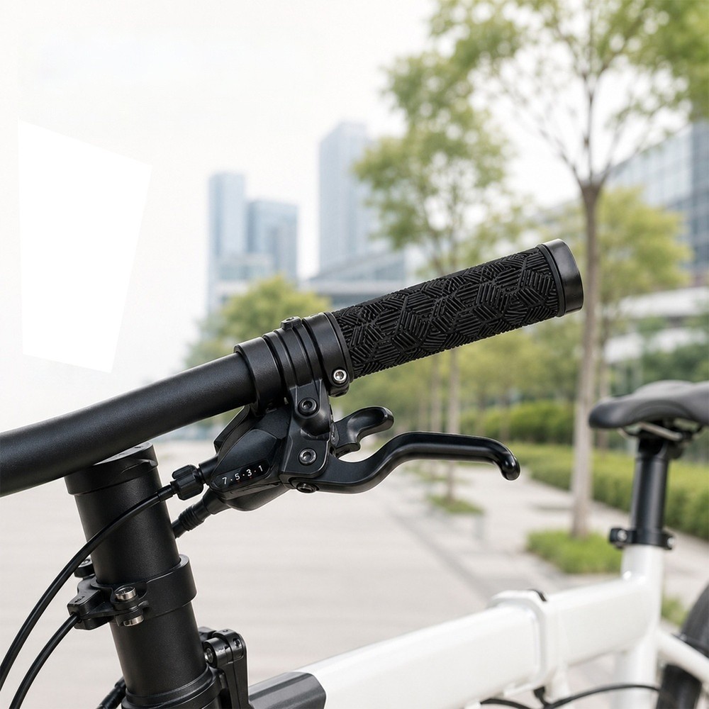 Mountain bike TPR con maniglie e anello di sicurezza