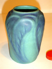 Van Briggle VASE Blue Green 5