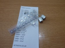 Amiga A4000 Capacitor Kit - ReCapping