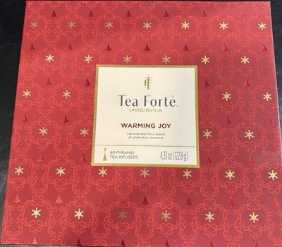 Tea Forte Chests 40 Handcrafted Pyramid Infusers Warming Joy