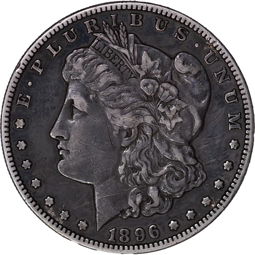 1896-S $1 Morgan Silver Dollar ~ VF Details