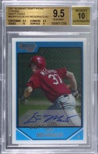 2007 Bowman Draft Chrome Picks Rookie Devin Mesoraco BGS 9.5 GEM MINT Auto 3c7
