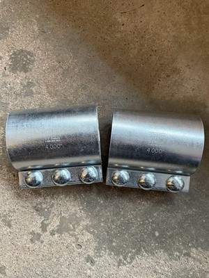 H-P Products 4.000   Compression Coupling W Neoprene Lining X2 6  Long 4  Wide