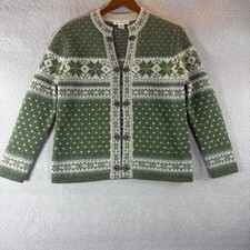VTG Susan Bristol Cardigan Sweater 100% Wool ...