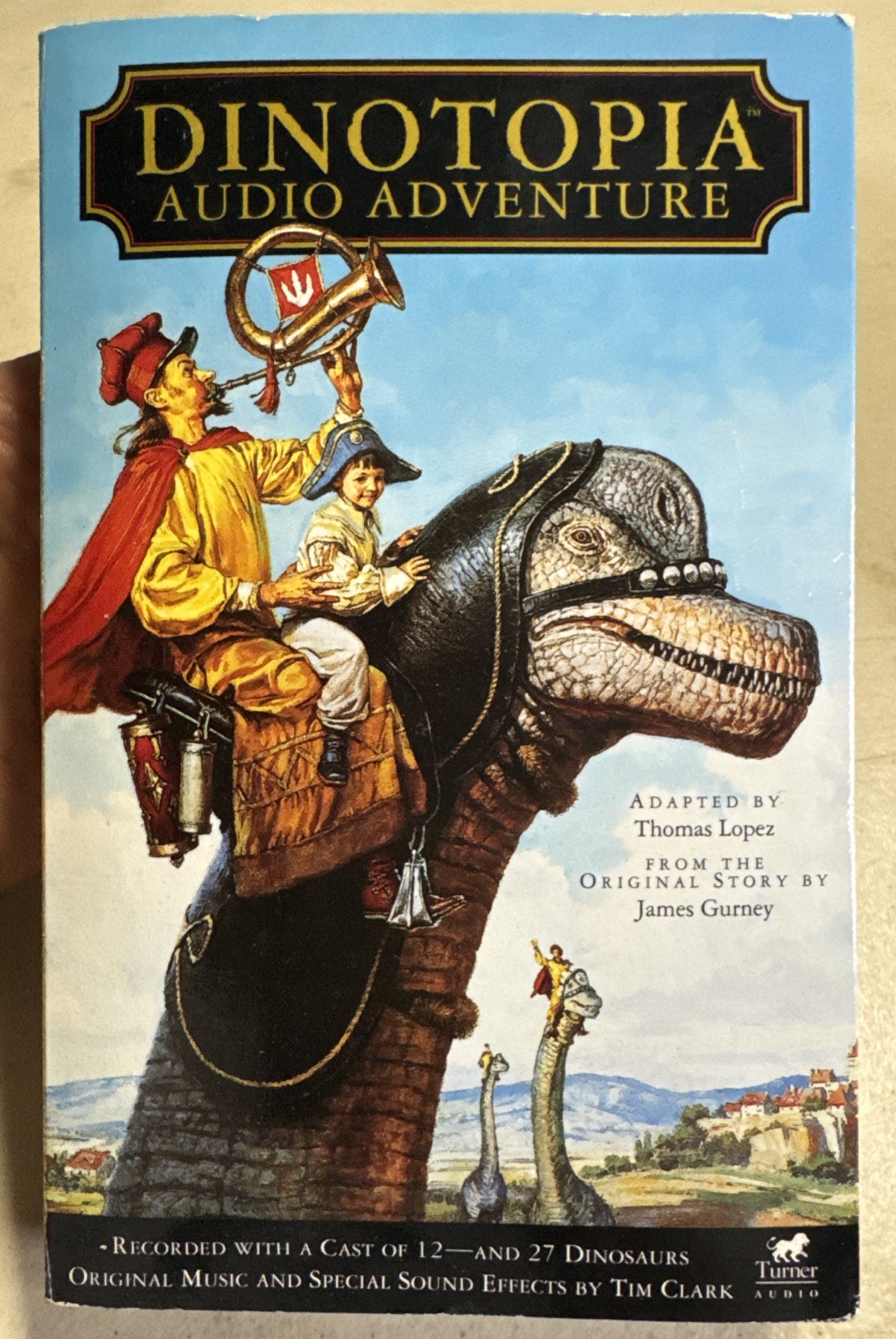 Oiotopia 1993 Dinotopia Audio Adventure by James Gurney 2 Cassette Audiobook ...