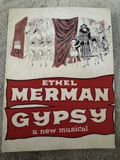 Gypsy OBC Souvenir Program (Ethel Merman, Jack Klugman and Sandra Church)