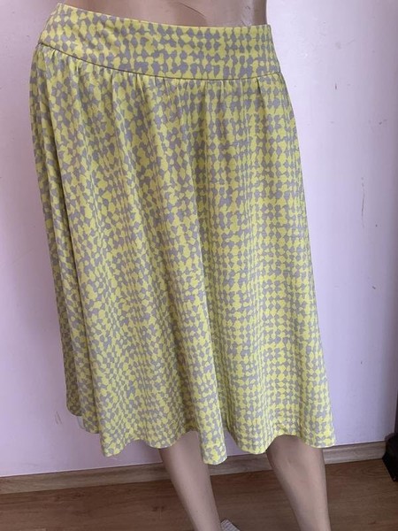 Women NAVU Skirt Yellow Viscose 38 / M / 46