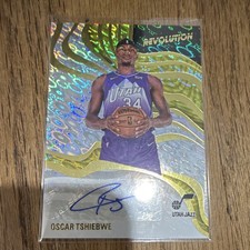 Panini 2024-25 Revolution Signatures Oscar Tshiebwe Auto RS-TSH Utah Jazz