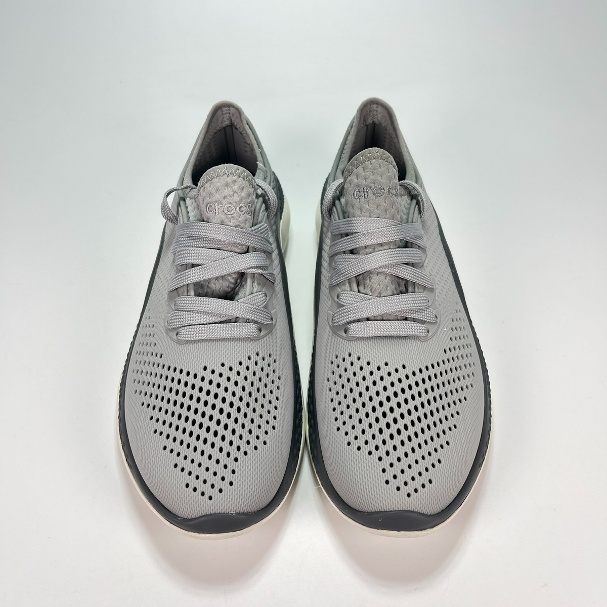 Crocs LiteRide 360 Pacer Gray Lightweight Comfort Sneakers 206715