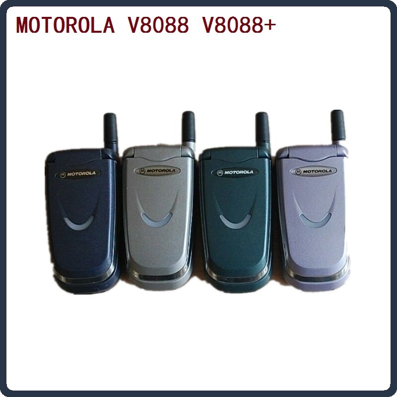 MOTOROLA V8088 V8088+ Unlocked Original Flip Cellular Phone 2G GSM