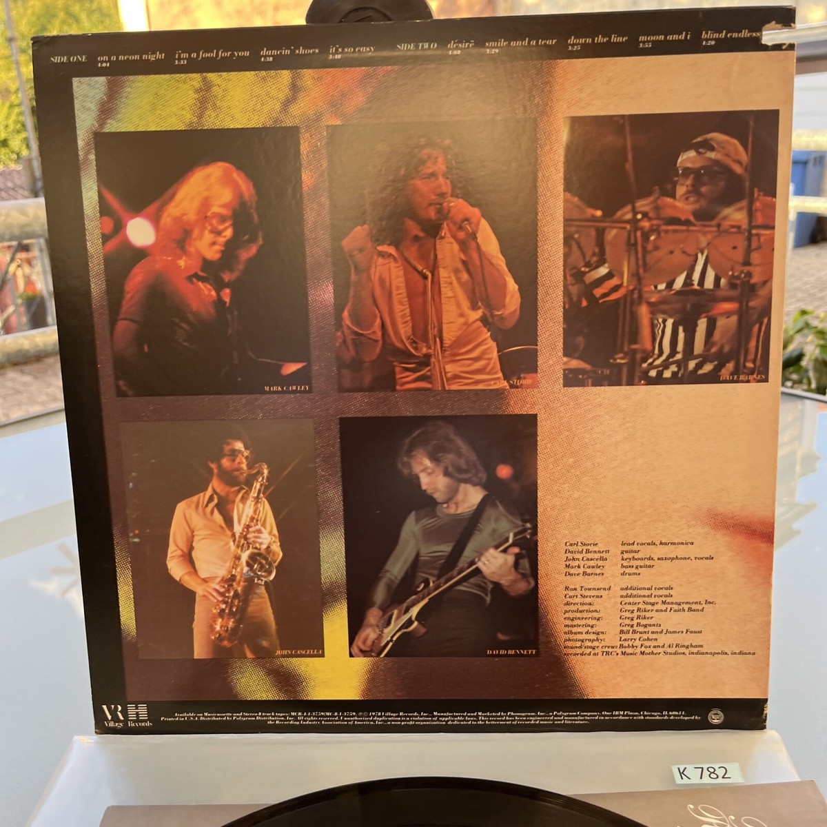 FAITH BAND LP ROCKIN ROMANCE K782 | eBay