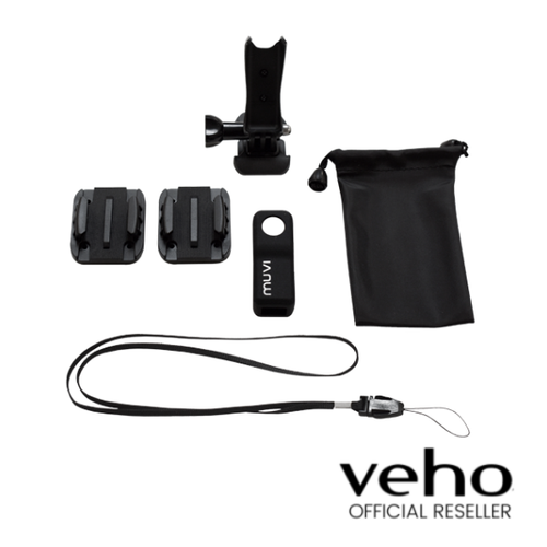 PACK SPORTS EXTRÊMES VEHO MUVI MICRO HD POUR MUVI MICRO - NOIR - VCC-A053-PRO-ESP - Photo 1/2