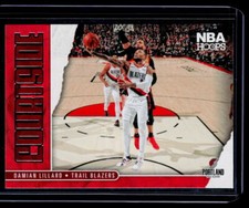 2020-21 Hoops Damian Lillard Courtside #10