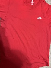 Nike Men's Sportswear Club Swoosh Logo Muscle Tee Top T Shirt New With Tags