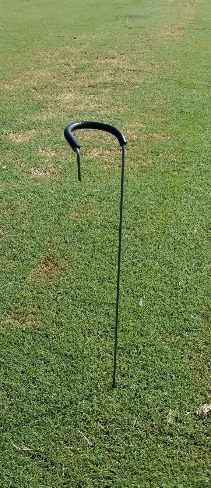 'REAL STEEL' Golf Club Holder/Stand Made in the USA see notes. LIFETIME