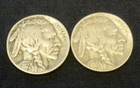 (2) 1927-S BUFFALO NICKELS BOTH VF. REDUCED 12/6/24 (2211)