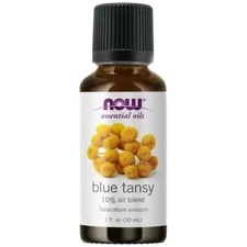 NOW Blue Tansy Oil Blend - 1 fl oz Soothing and Calming with a Sweet Aroma