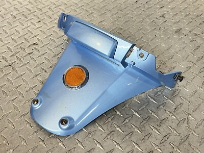 2006 Vespa LX 50 Piaggio Blue Rear Fender Cover Fairing Mud Guard