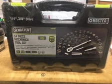 NEW MASTER MECHANIC 54pc MECHANICS TOOL SET  # 228709