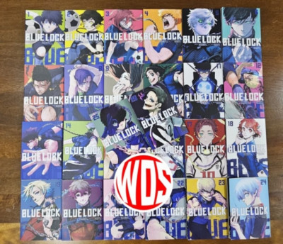 Blue Lock Manga Volume 1-26 English Version Express Shipping