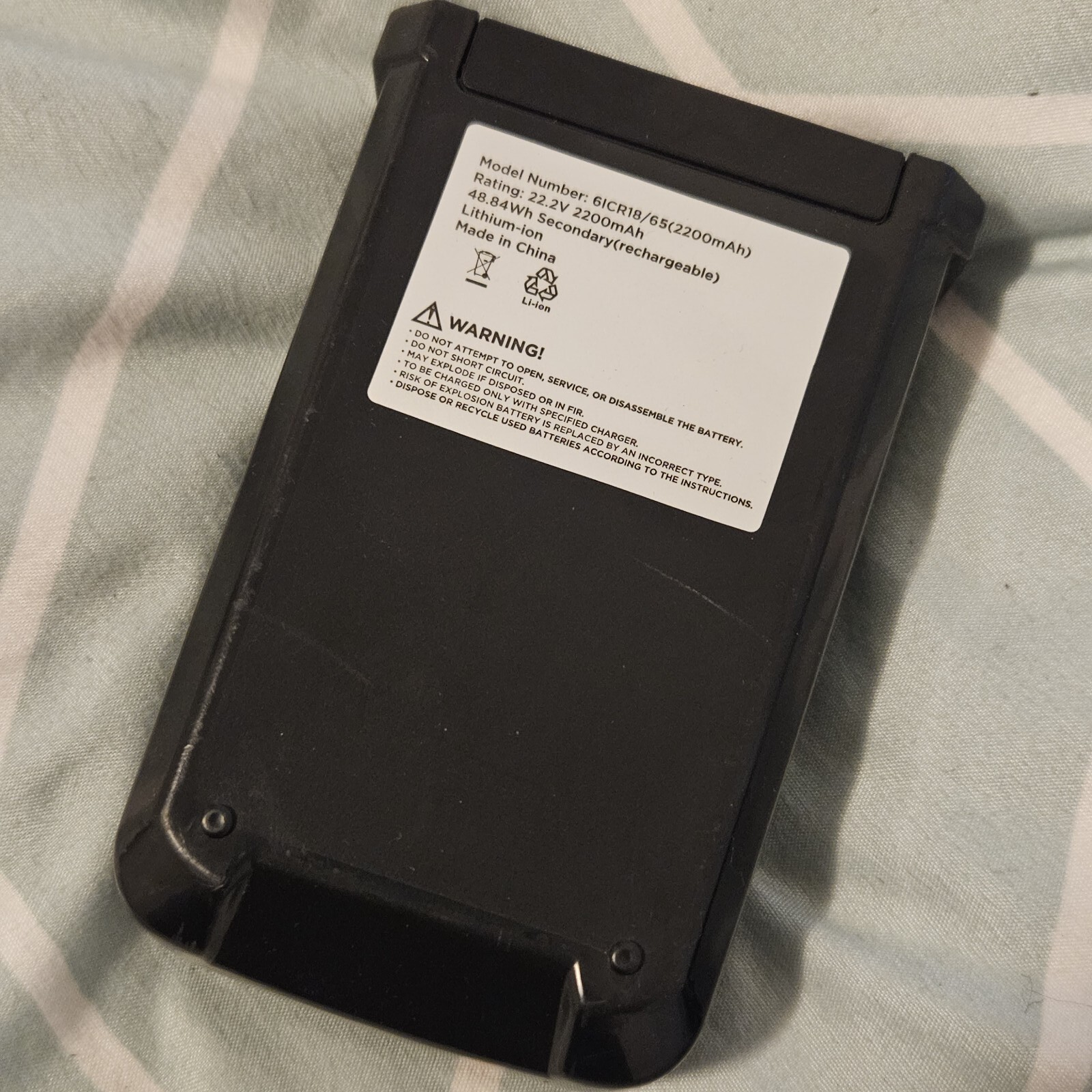 Kogan T7 Cordless Stick Vacuum replacement Battery. Tested and working 61cr18/65 eBay