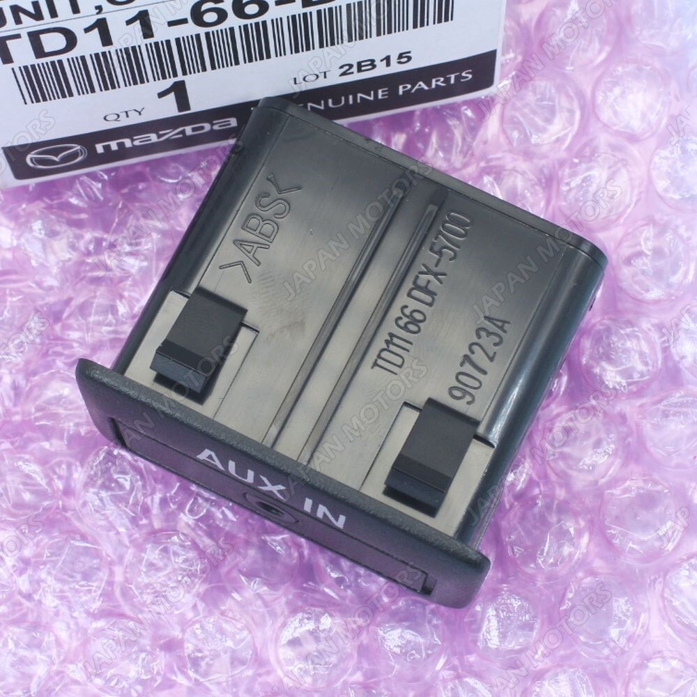 OEM Genuine 07-09 Mazda CX-9 Auxiliary Jack Input Port Adapter