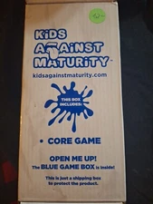 Kids Against Maturity Card Game, Core Game Plus Expansion Packs 1 NEW