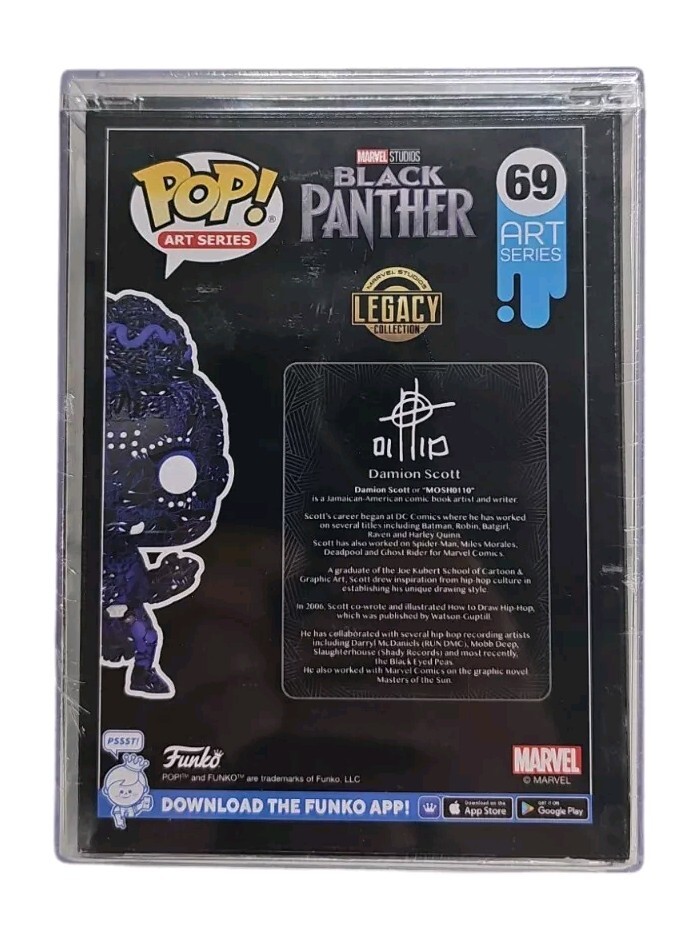 Funko Pop SHURI #69 Art Series Marvel Black Panther Walmart