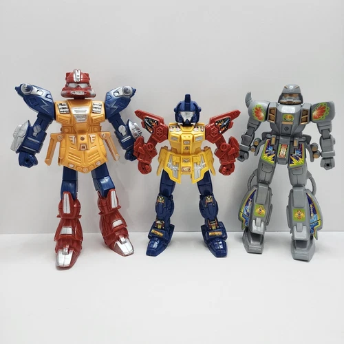 GUNDAM TRANSFORMERS 80s KO Knock-off - LOT OF 3 Blow Mold 8+ in Figures RARE/HTF