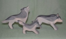 Ostheimer Tier, Holztier, Wolf,  wählbar