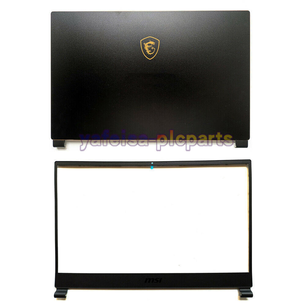 1PCS For MSI GS65 Stealth MS-16Q2 MS-16Q4 LCD Back Cover Lid & LCD Front Bezel