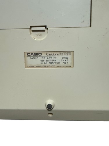 CASIO CASIOTONE MT 31 POLYPHONIC VINTAGE KEYBOARD 1983 - Picture 4 of 5