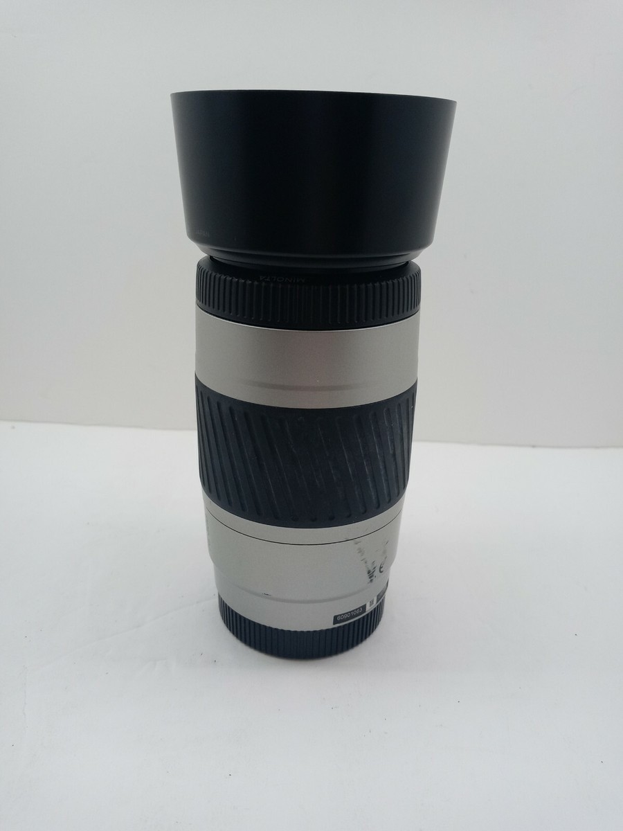 Minolta AF 75-300mm 1.5m/4.9ft Macro Zoom Lens for Minolta