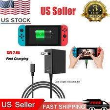 For Nintendo Switch / Lite Charger / TV Dock Mode / OLED AC Adapter Charger 15V
