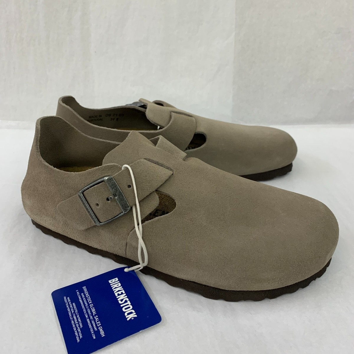 靴 Birkenstock London Taupe 43 London Suede Leather Taupe | BIRKENSTOCK