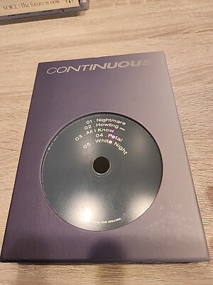 Victon 6th Mini Album Continuous Blue Ver. Korea Press CD - No Photocard