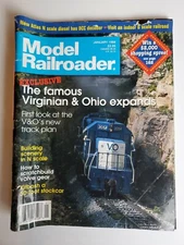 Model Railroader Magazine Super N Scale Layout January 1998