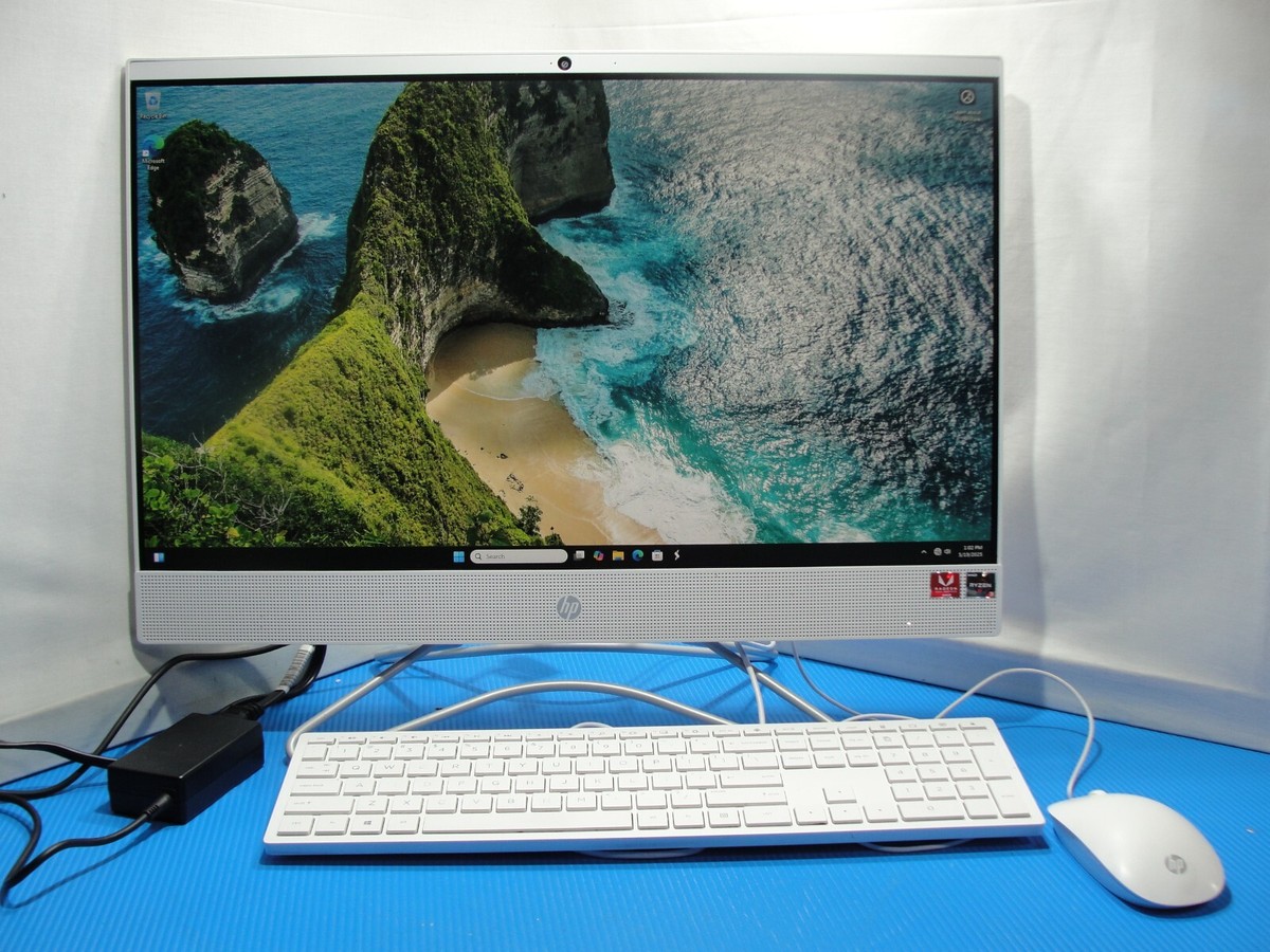 HP AIO 24-F1047C 24” TOUCH FHDAMD Ryzen 3 3200U 2.6GHz 8GB 1TB HDD