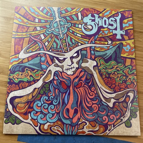 2 Record GHOST Lot - SEVEN INCHES OF SATANIC PANIC - Phantomime EP Vinyl Metal