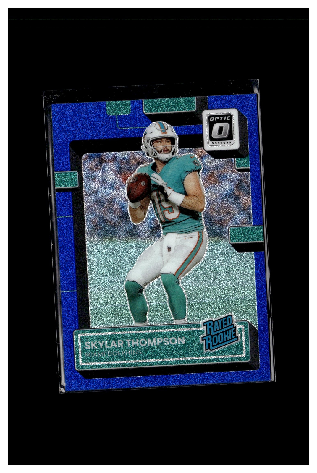 2022 Donruss Optic #276 Skylar Thompson Blue Glitter