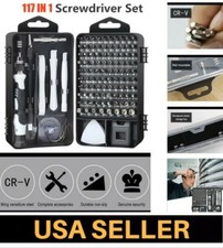 Micro Security Bit Set Tamper Proof Screws Torx Hex Star Triwing Screwdriver Kit