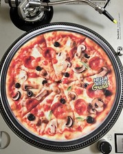 Thin slice Pizza Kutter Slipmat Turntable 12" set Of 2