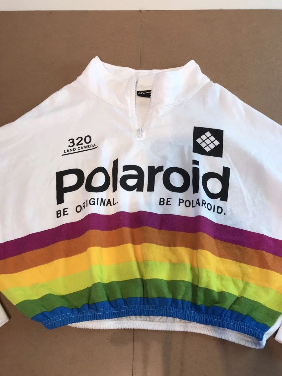 Polaroid sweatshirt store white
