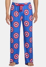 Marvel Captain America Pajamas Lounge Sleep Pants Men's Size 2XL 44-46