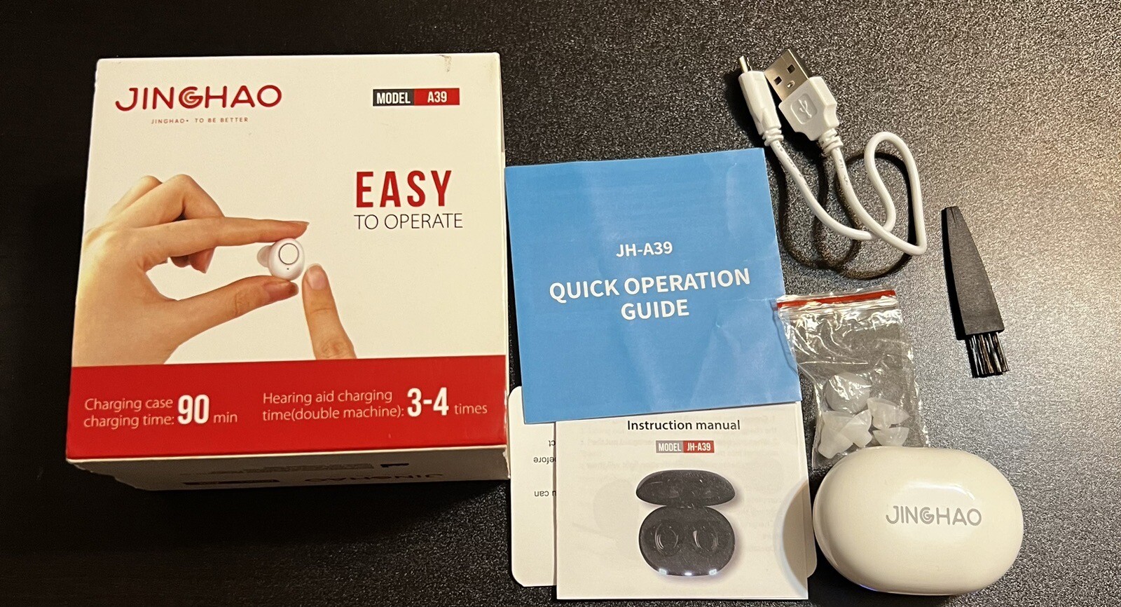 MEDca WHPH To Be Better JHA39 White Wireless Bluetooth Hearing Aid