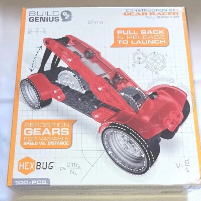 Hex Bug Racer NEW VEX Robotics Gear Racer Construction Set BUILD GENIUS Hex Bug ...