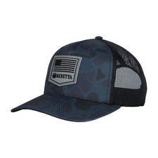 BERETTA Men's PM Trucker Mesh Back Camo Cap with Adjustable Snapback, All Colors
