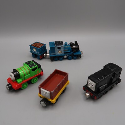 Lot Of 5 Thomas The Train And Friends Diecast Troublesome Diesel Percy Ferdinand