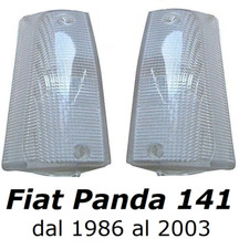 FRECCE FIAT PANDA 141 86-03 FANALINI GEMME BIANCHE 4x4
