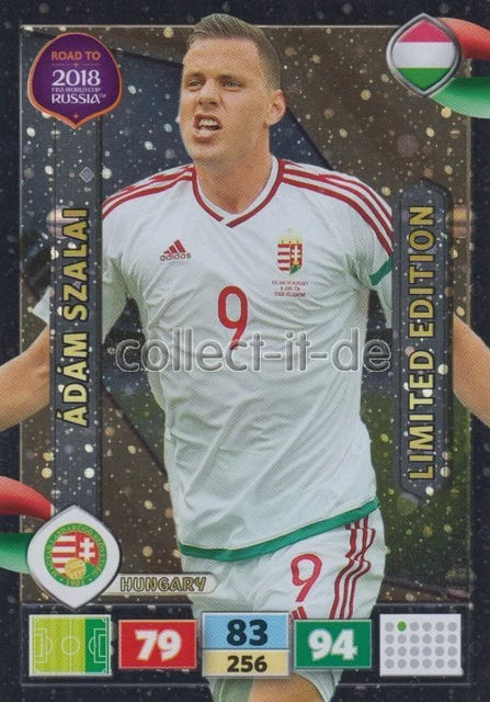 Adrenalyn XL Road to World Cup WM 2018 Card Adam Szalai LIMITED EDITION